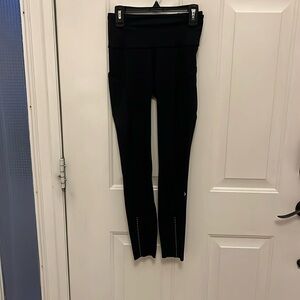 Lululemon black leggings 25” inch inseam